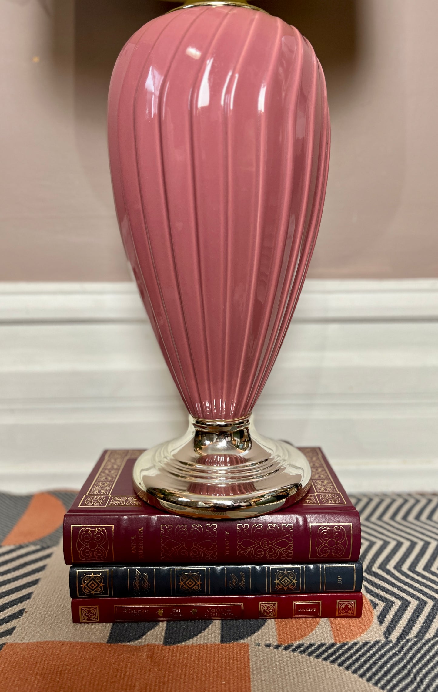 The Pink Ceramic Lamps