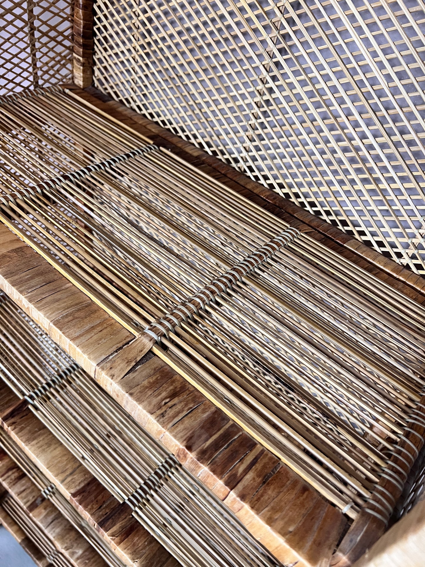 The Kerrisdale Wicker Shelf