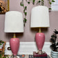 The Pink Ceramic Lamps