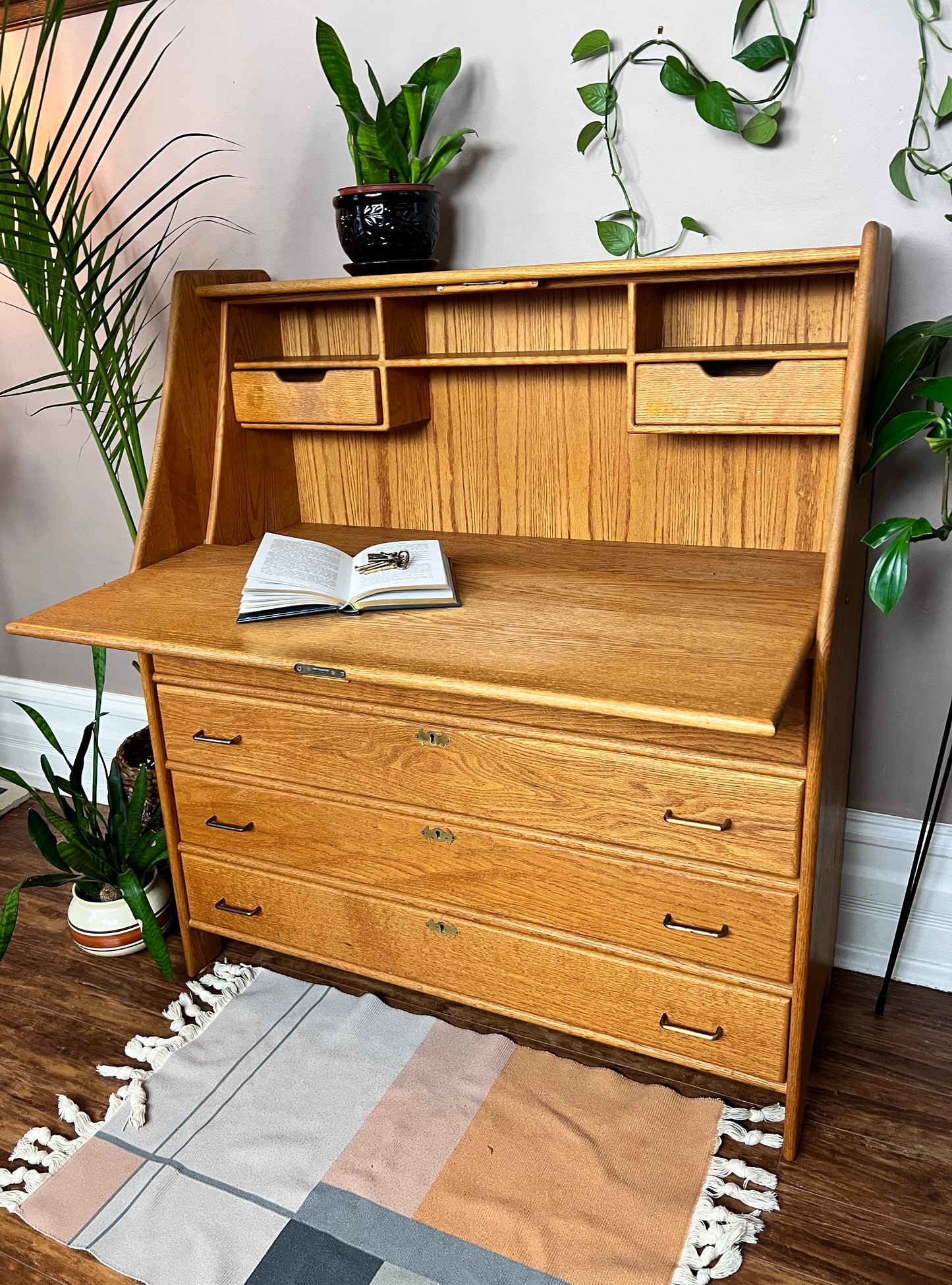 The Calico Secretary Desk