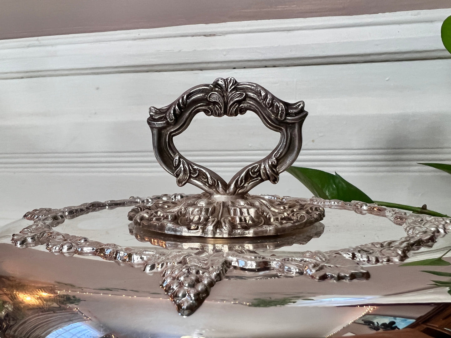 Old English Reproduction Serving Tray