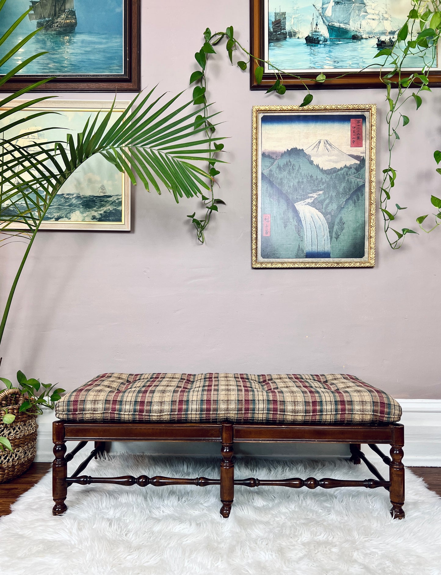 The Terrific Tartan Bench