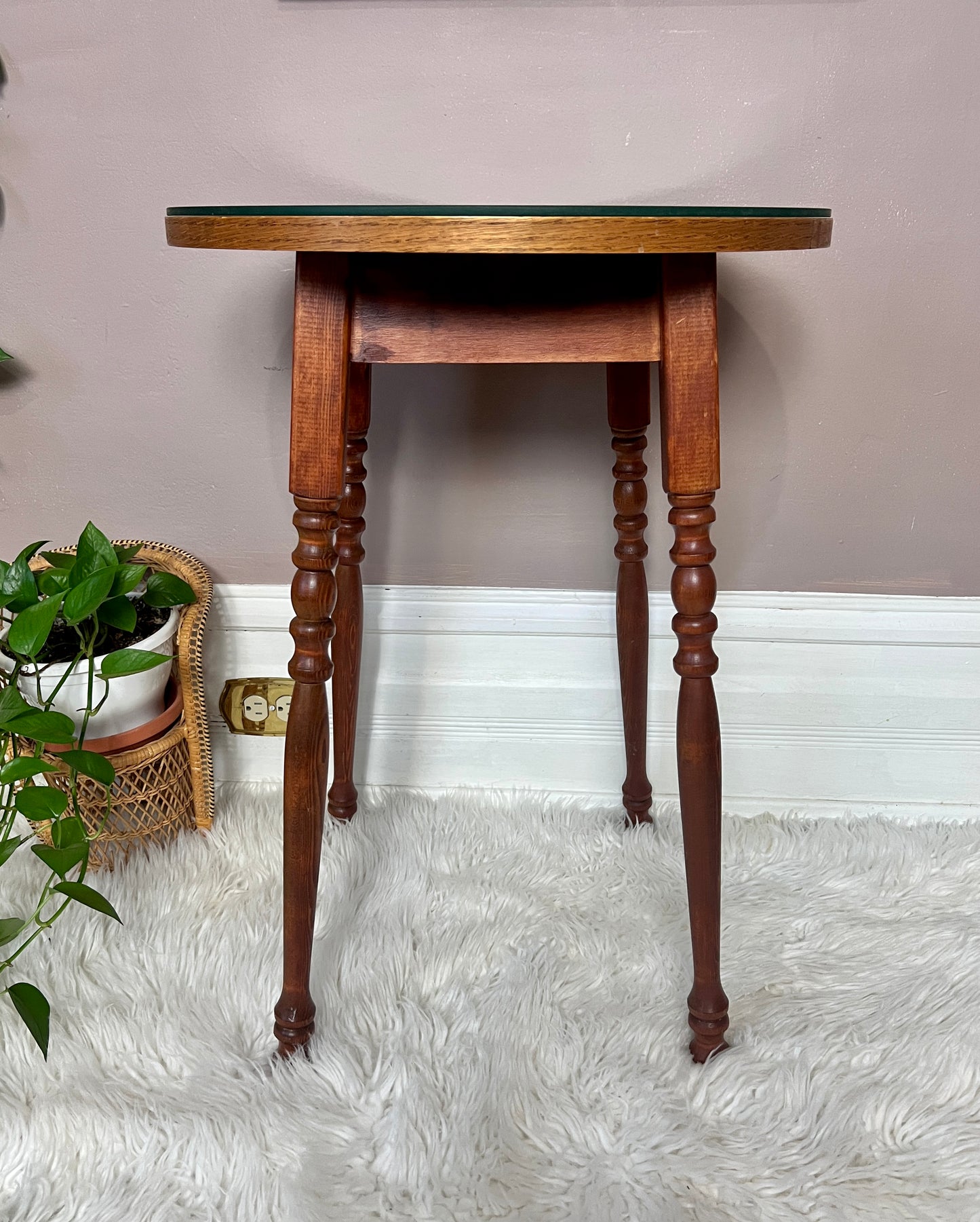 The Lovely Round Side Table