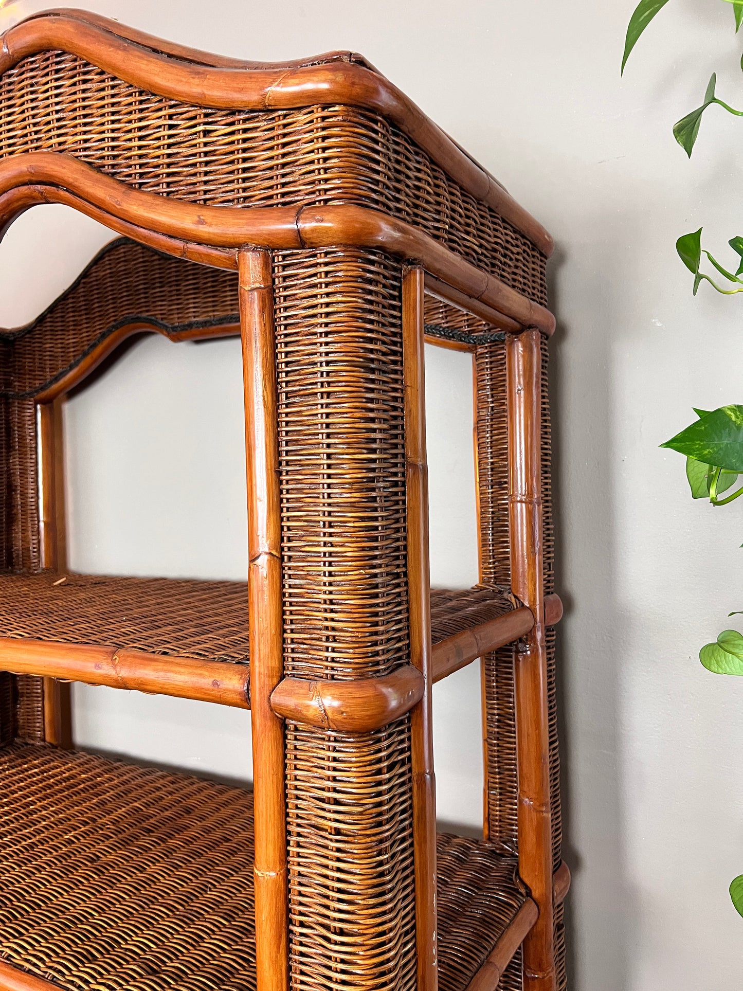 The Copacabana Rattan Shelf