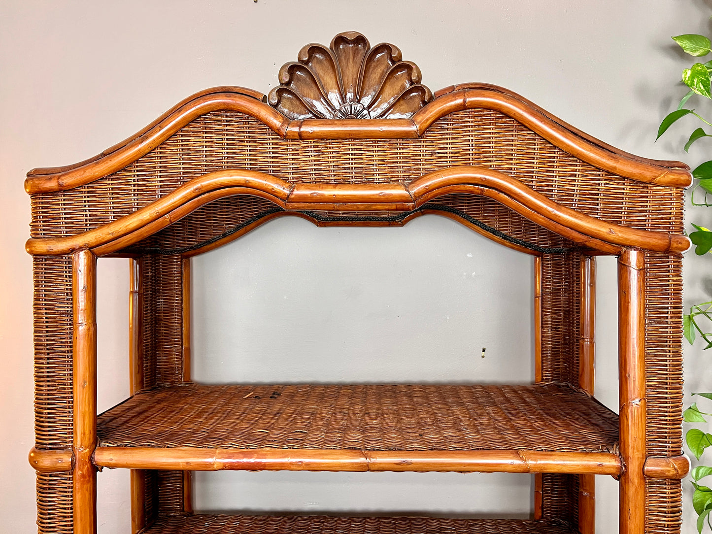 The Copacabana Rattan Shelf
