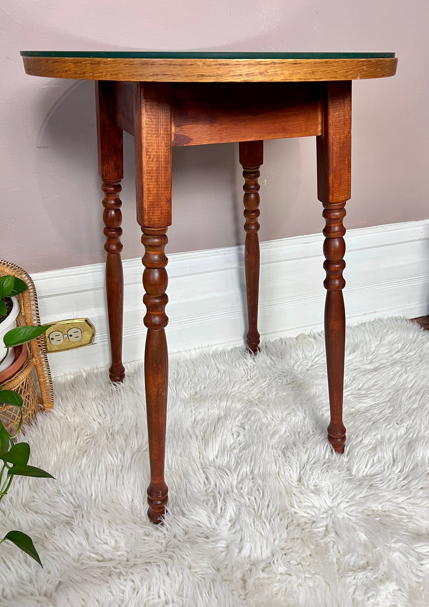 The Lovely Round Side Table