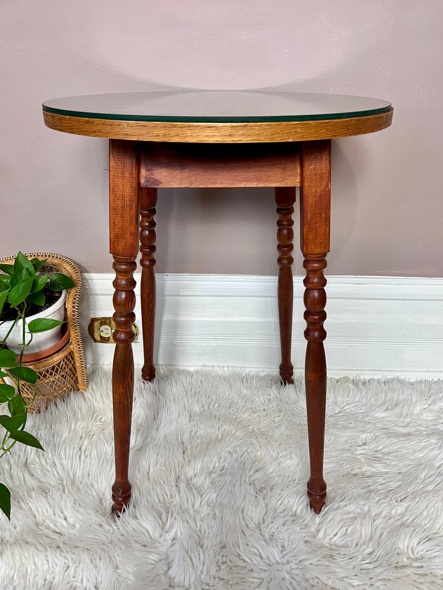 The Lovely Round Side Table