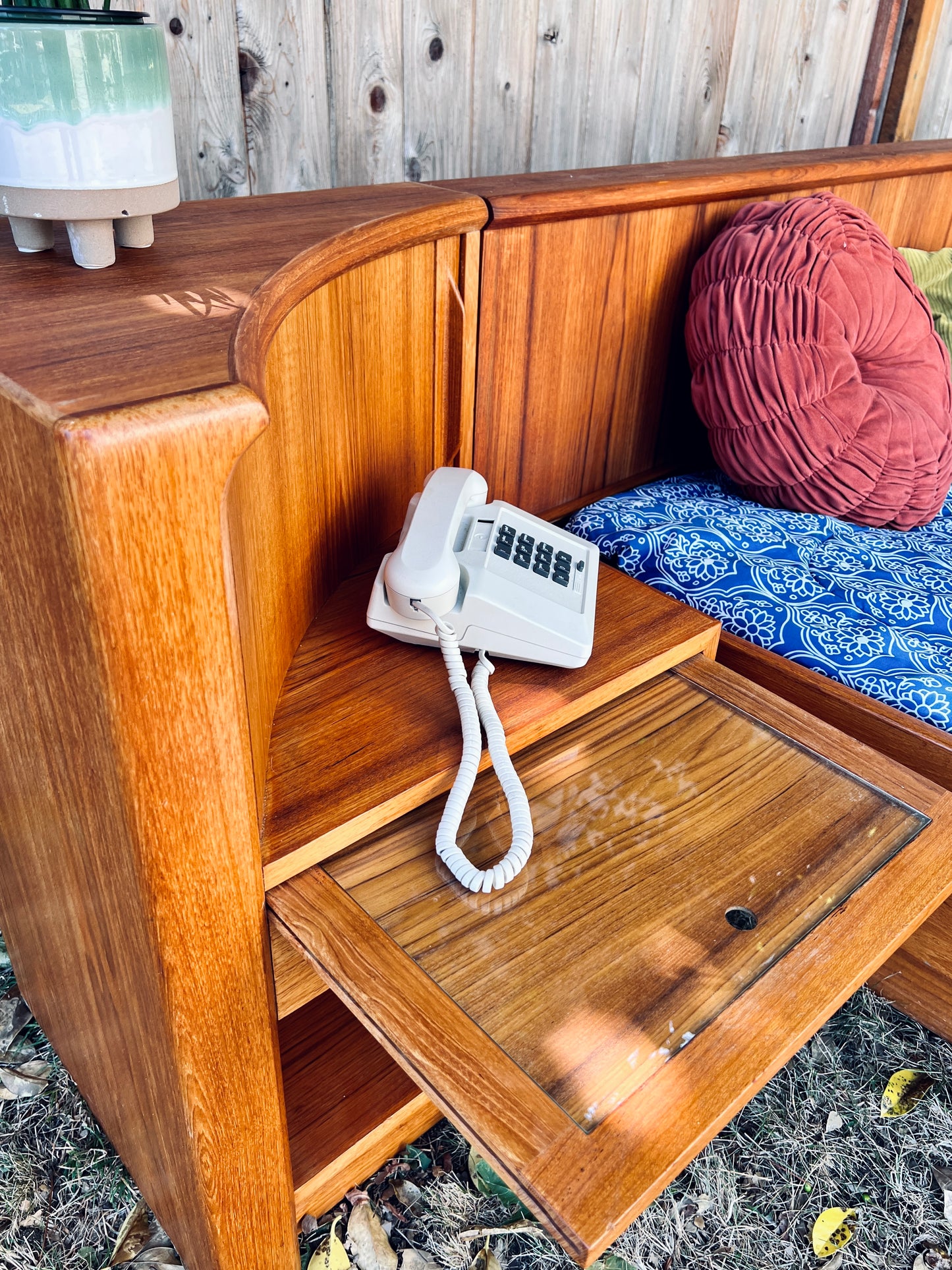 The Samo Teak Bed-frame
