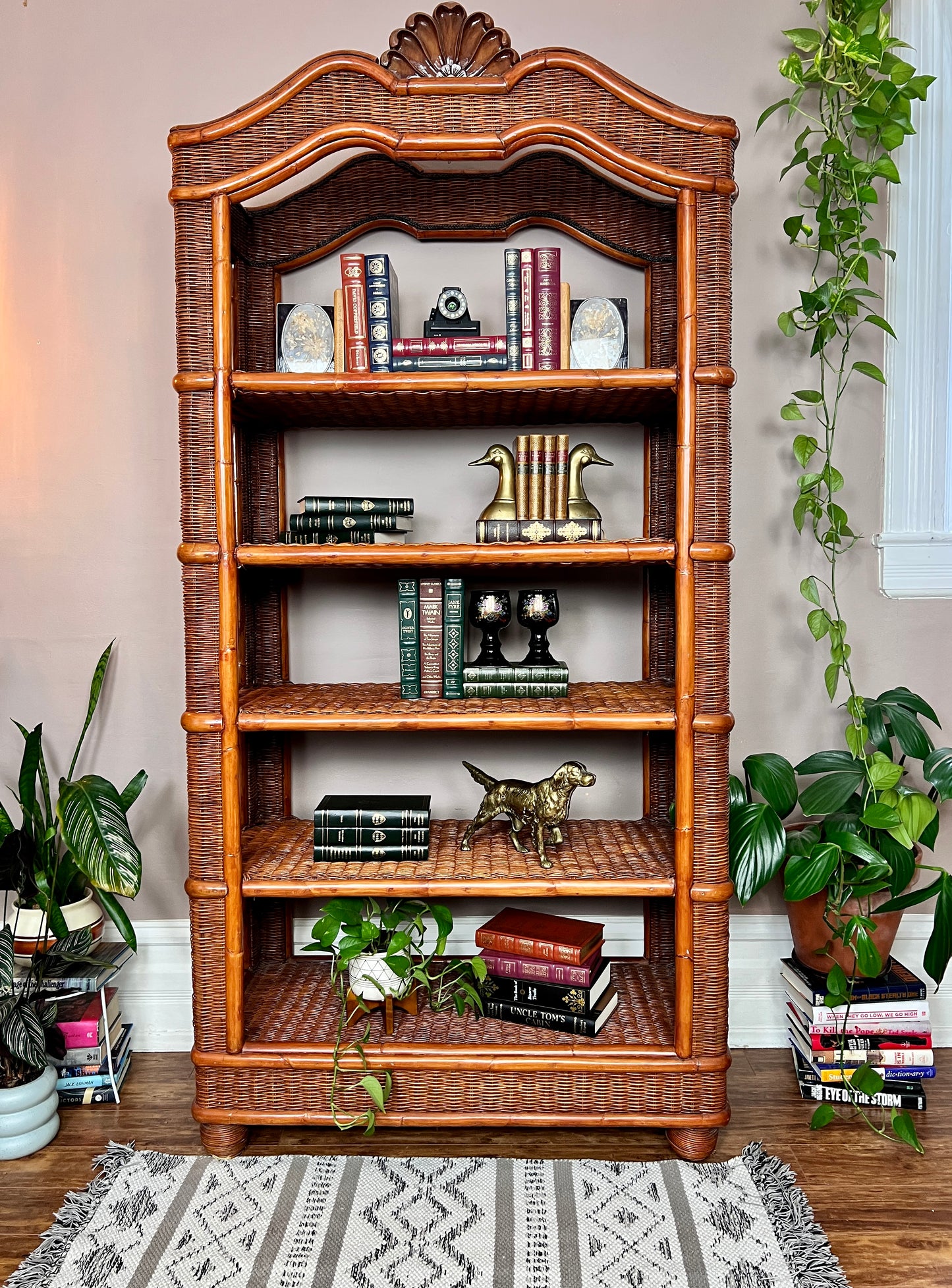 The Copacabana Rattan Shelf