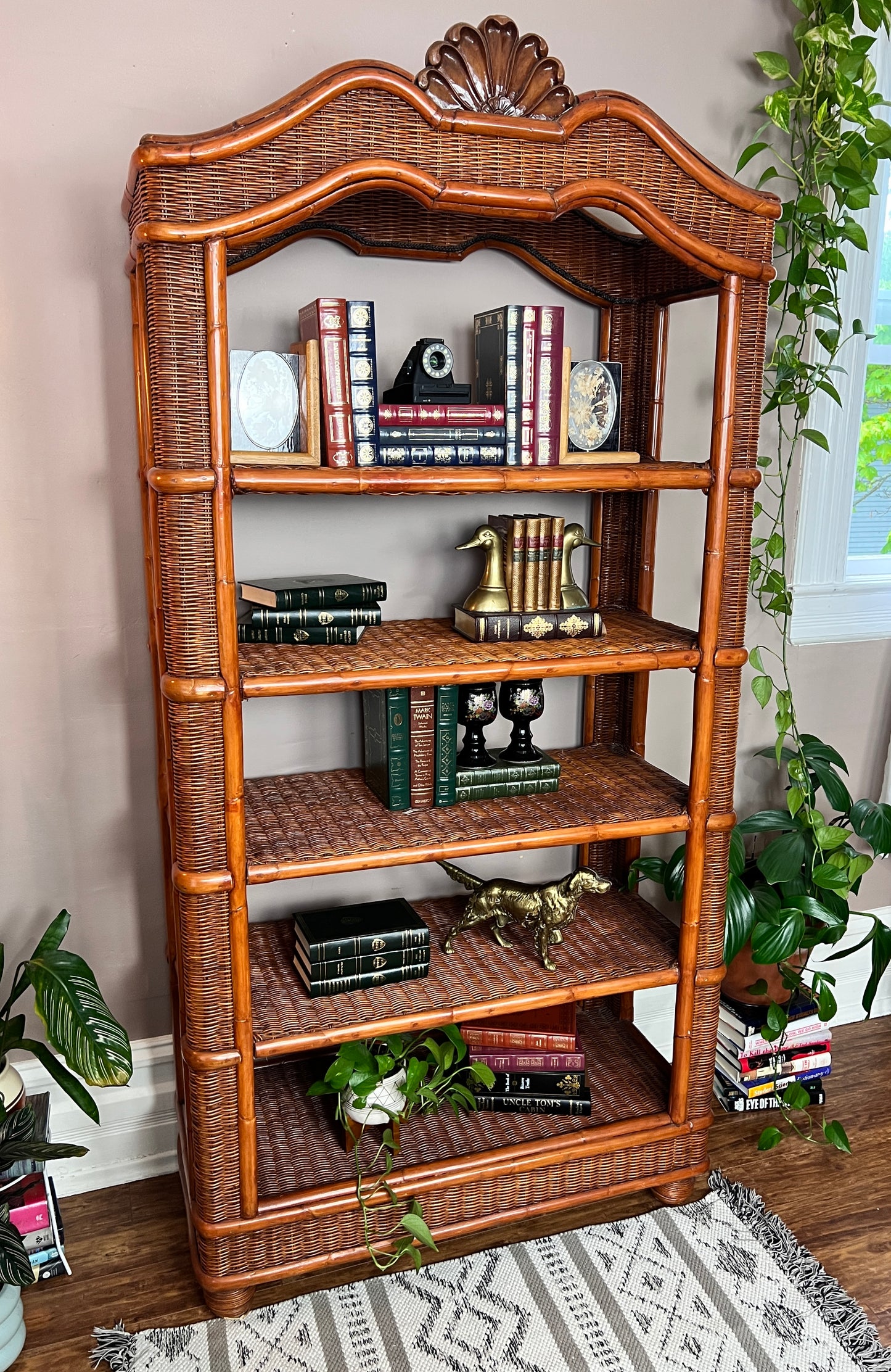 The Copacabana Rattan Shelf