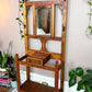 The Antique Hall Tree With Mirror