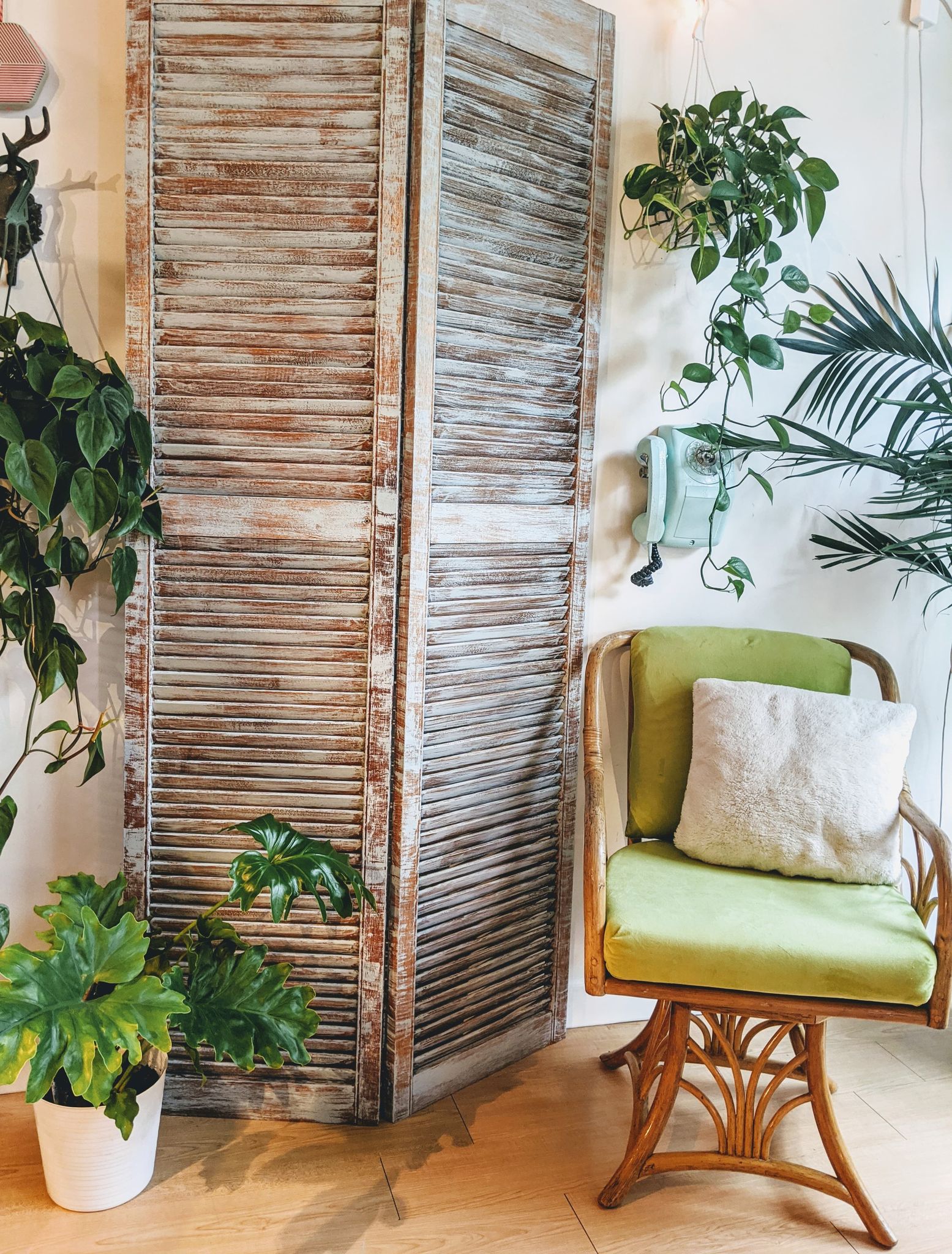 Ocean Beach House Room Divider Vintage Retro 