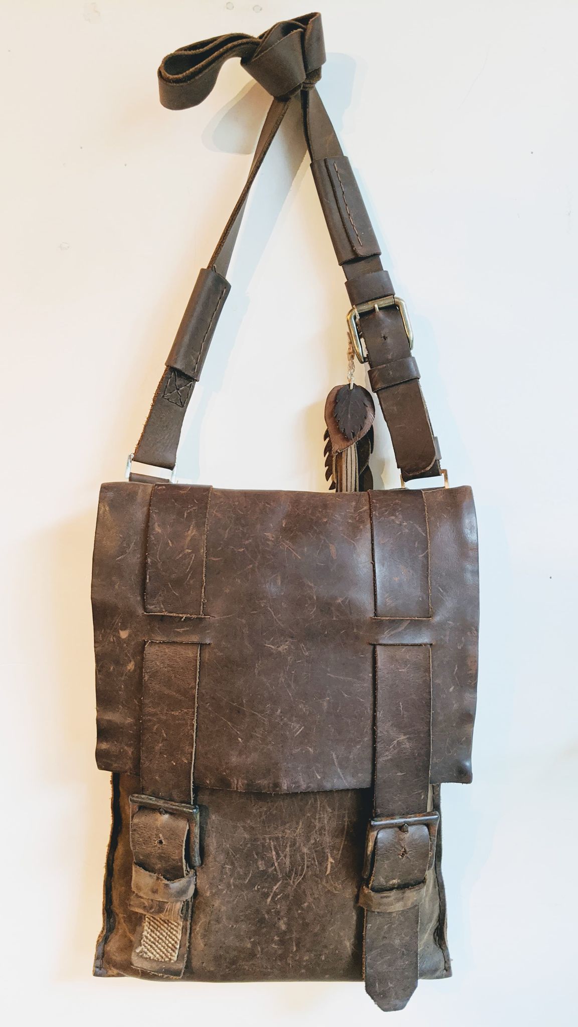The Tweed Leather Bag