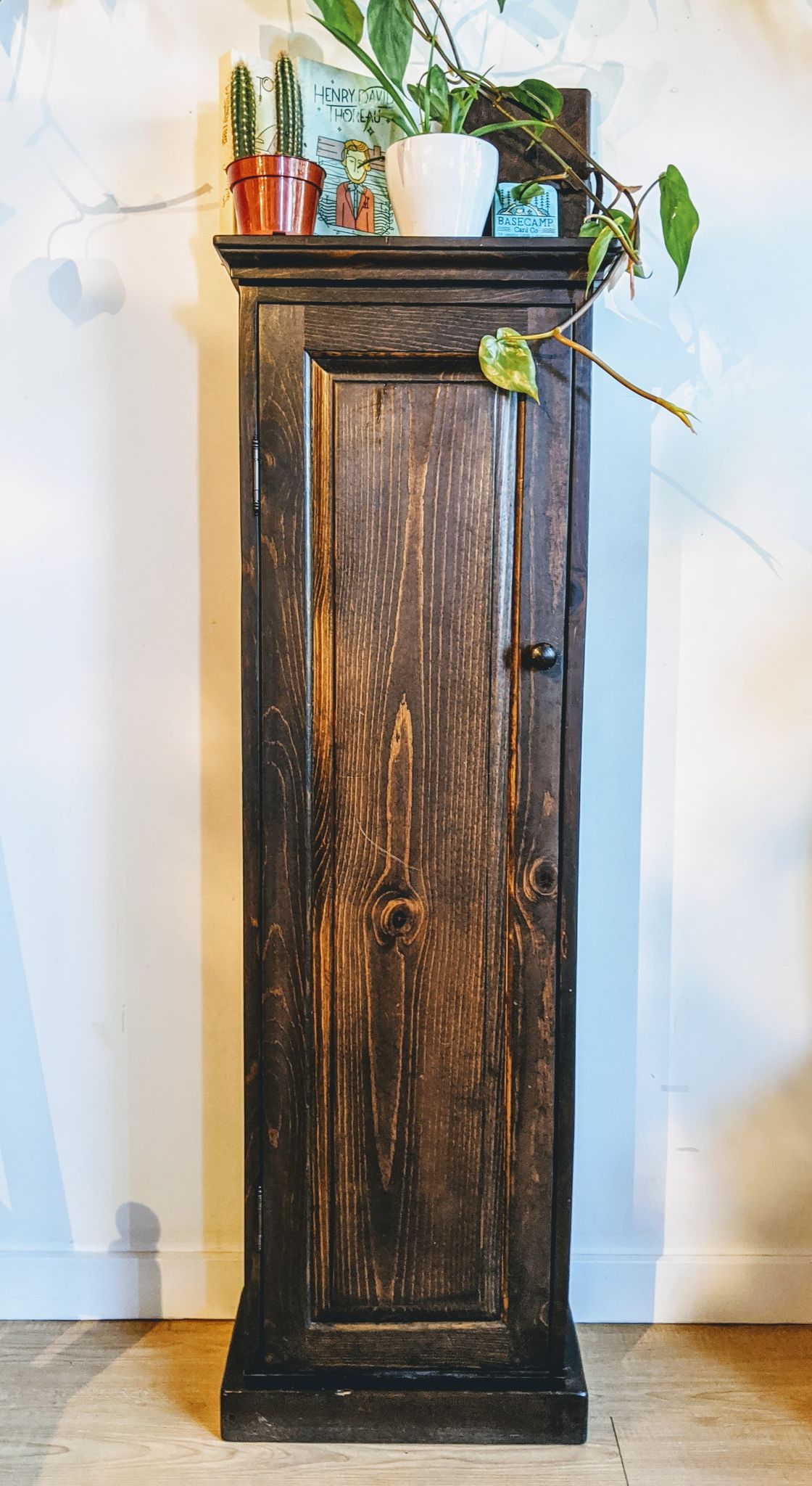 Brown Cupboard Spices, Pottery, Retro, Tall, Bohemian