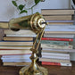 Vintage Brass Piano Bankers Lamp Gold Table Adjustable