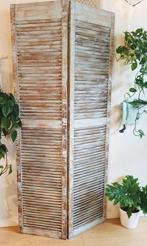 Ocean Beach House Room Divider Vintage Retro