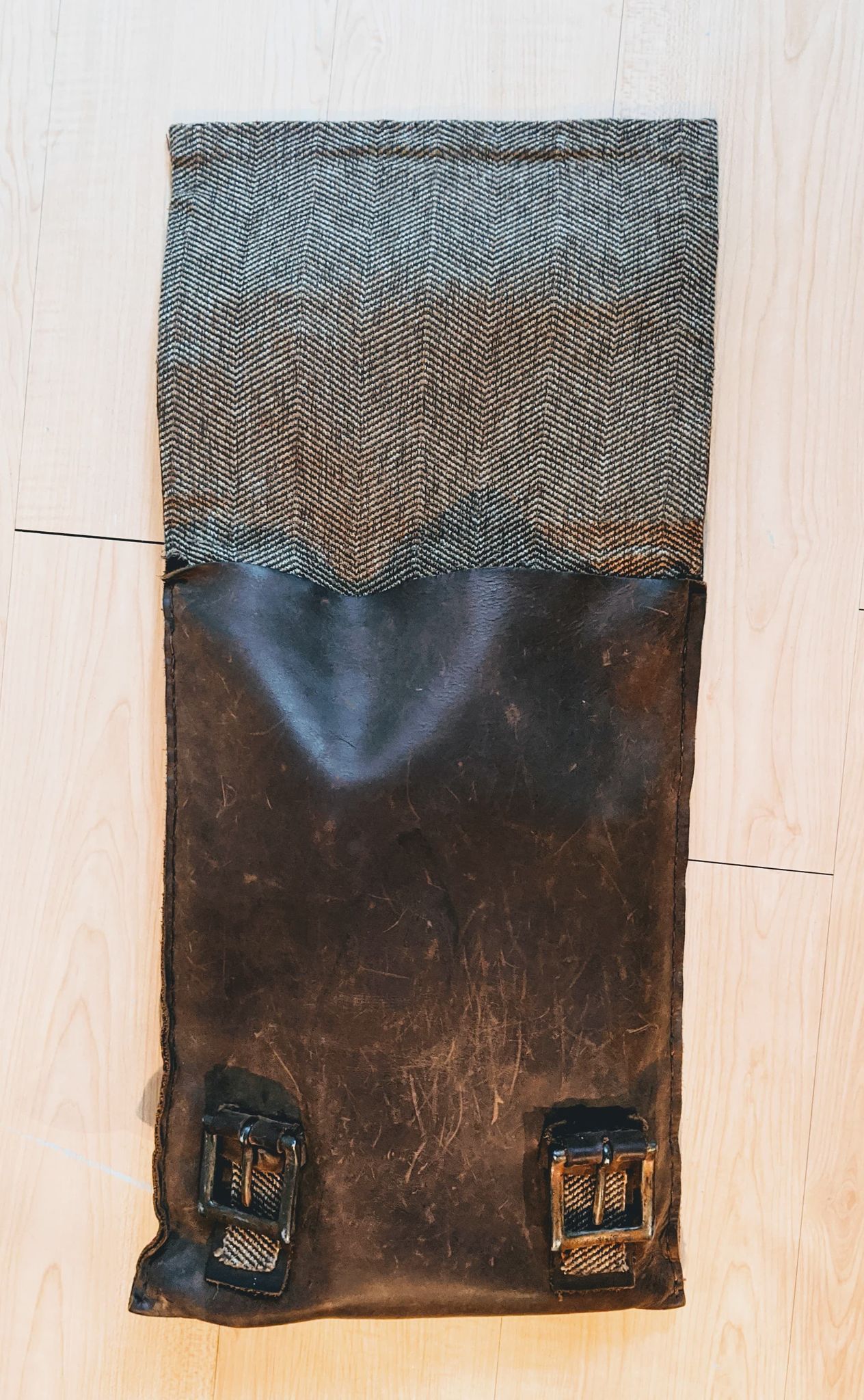 The Tweed Leather Bag