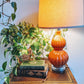 Vintage Orange Crush Lamp 70s Retro