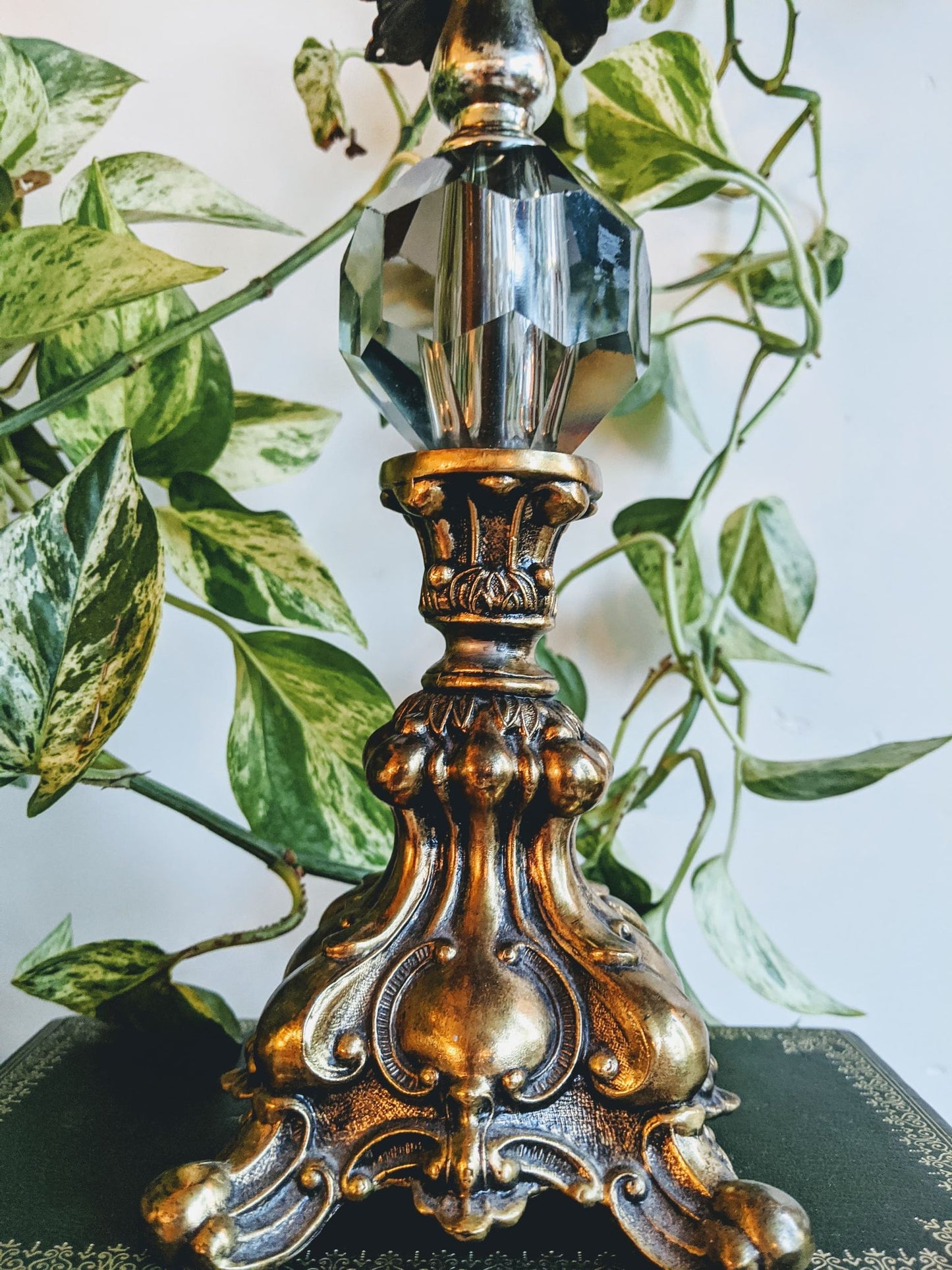 Lumiere Beauty and the beast Lamp vintage paris france funky retro