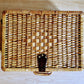 Wicker Picnic Basket Vintage Brown Retro