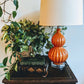 Vintage Orange Crush Lamp 70s Retro