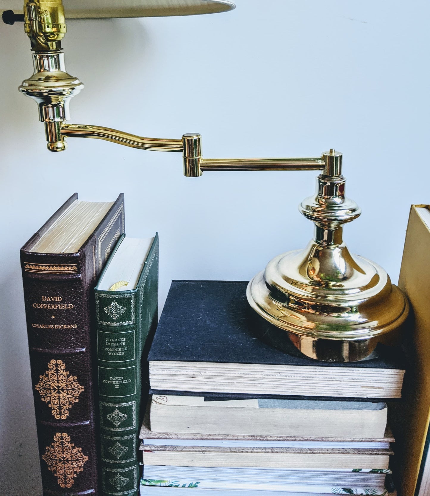 Brass Folding Lamp Vintage Brass