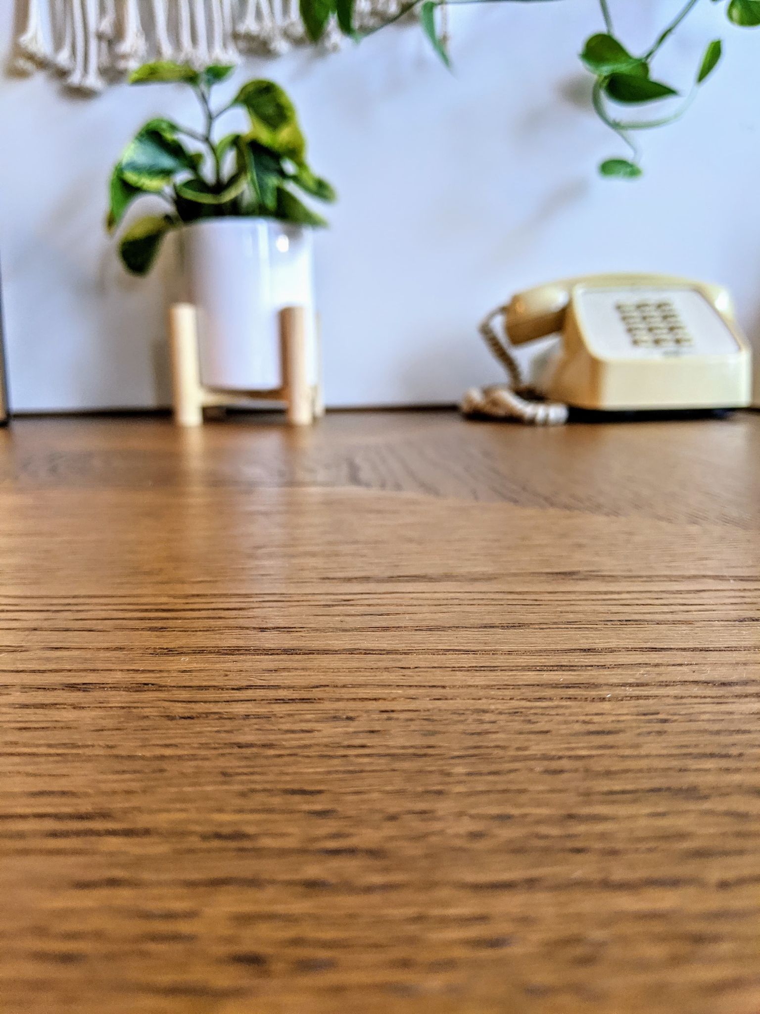 Vintage Mid Century Modern Square Coffee Table With Bottom Shelf