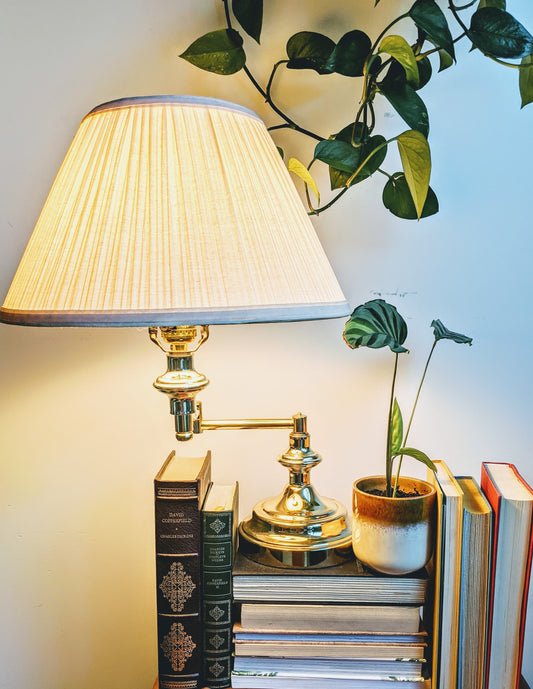 Brass Folding Lamp Vintage Brass