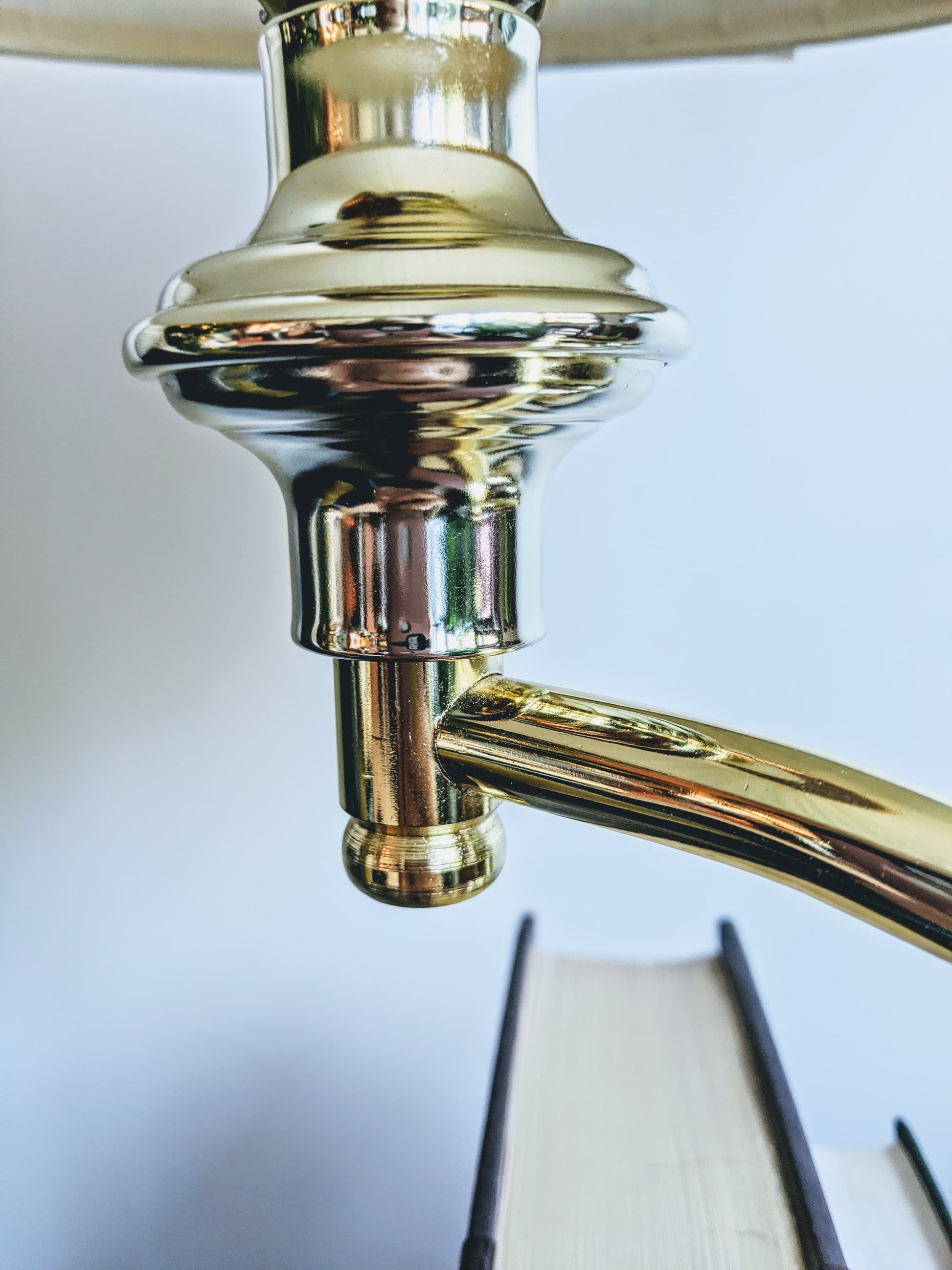 Brass Folding Lamp Vintage Brass