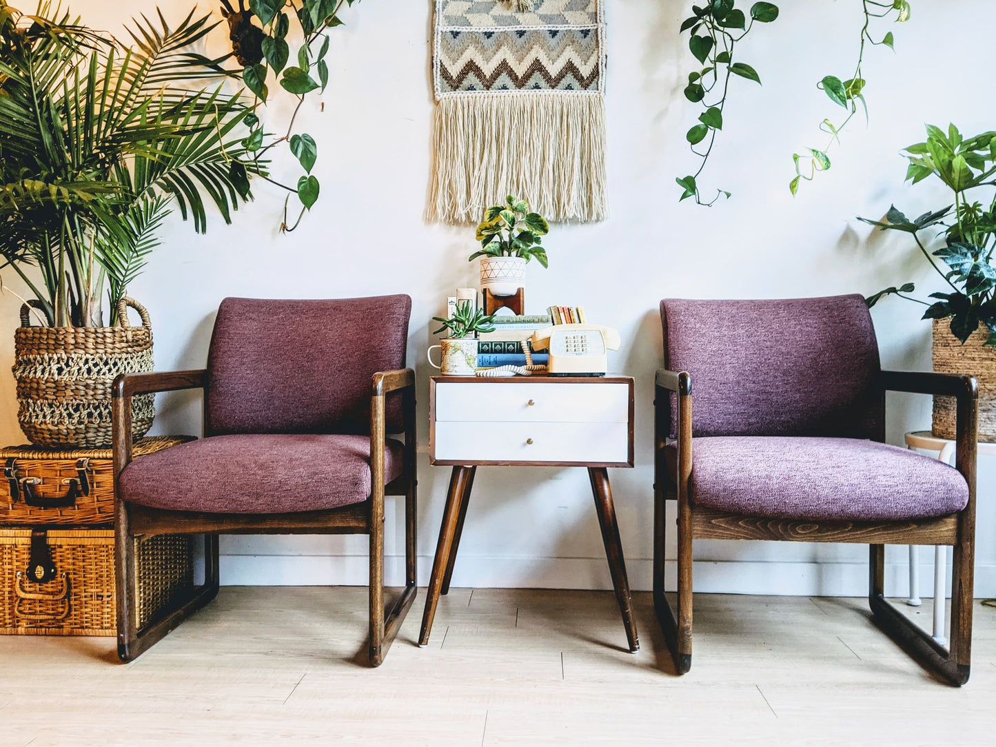 The Plum Teak Style Chair