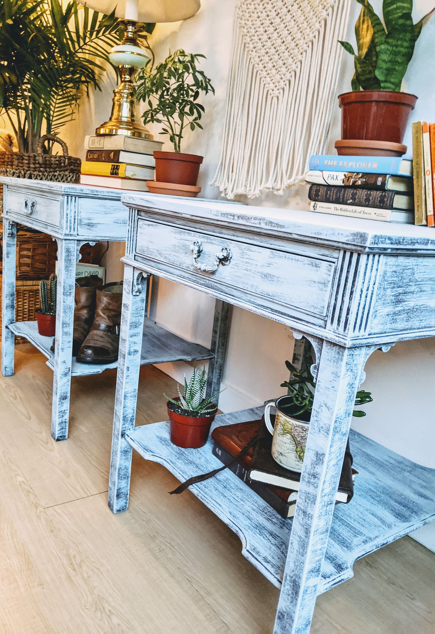 The Chateau Blue Table