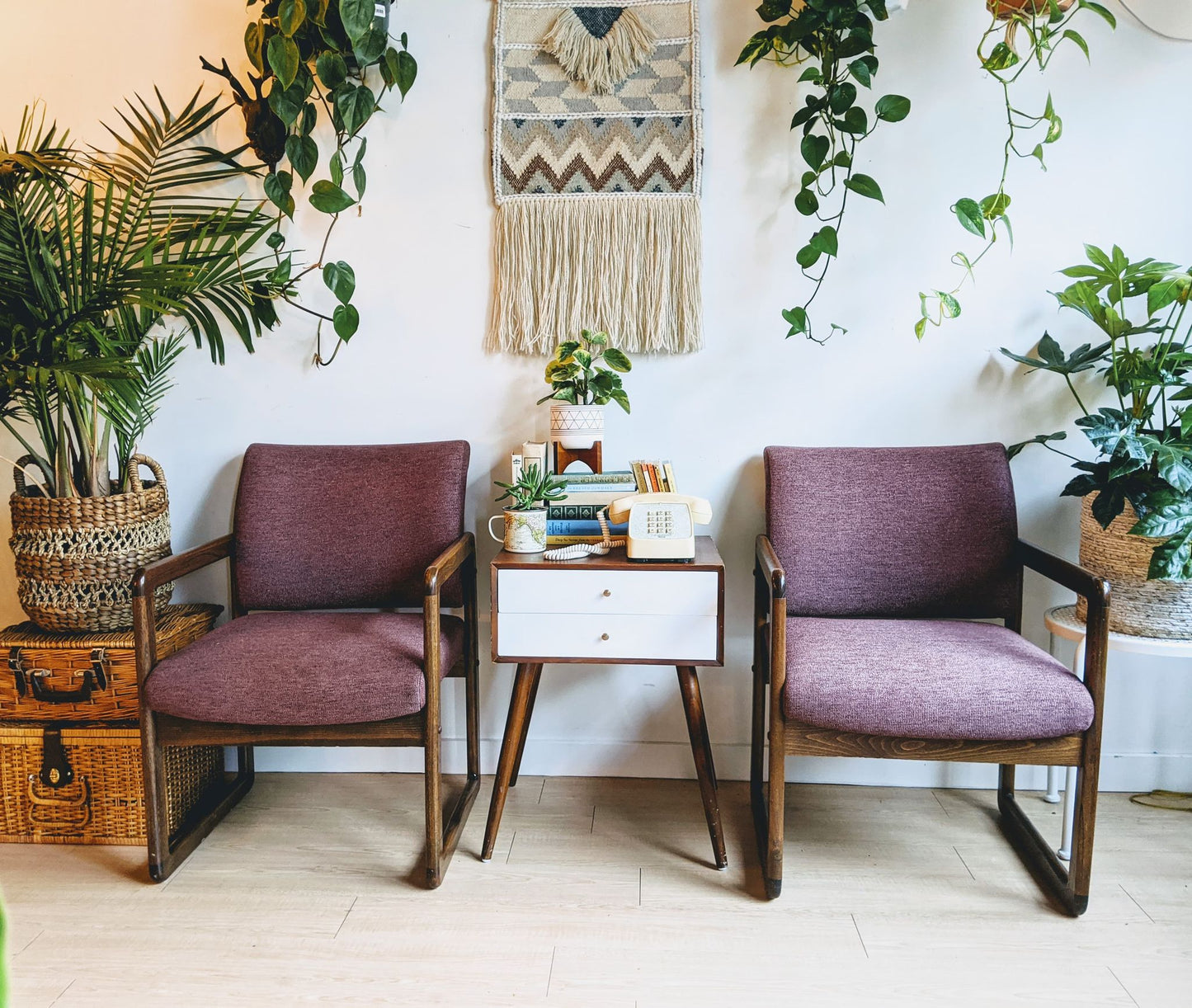 The Plum Teak Style Chair