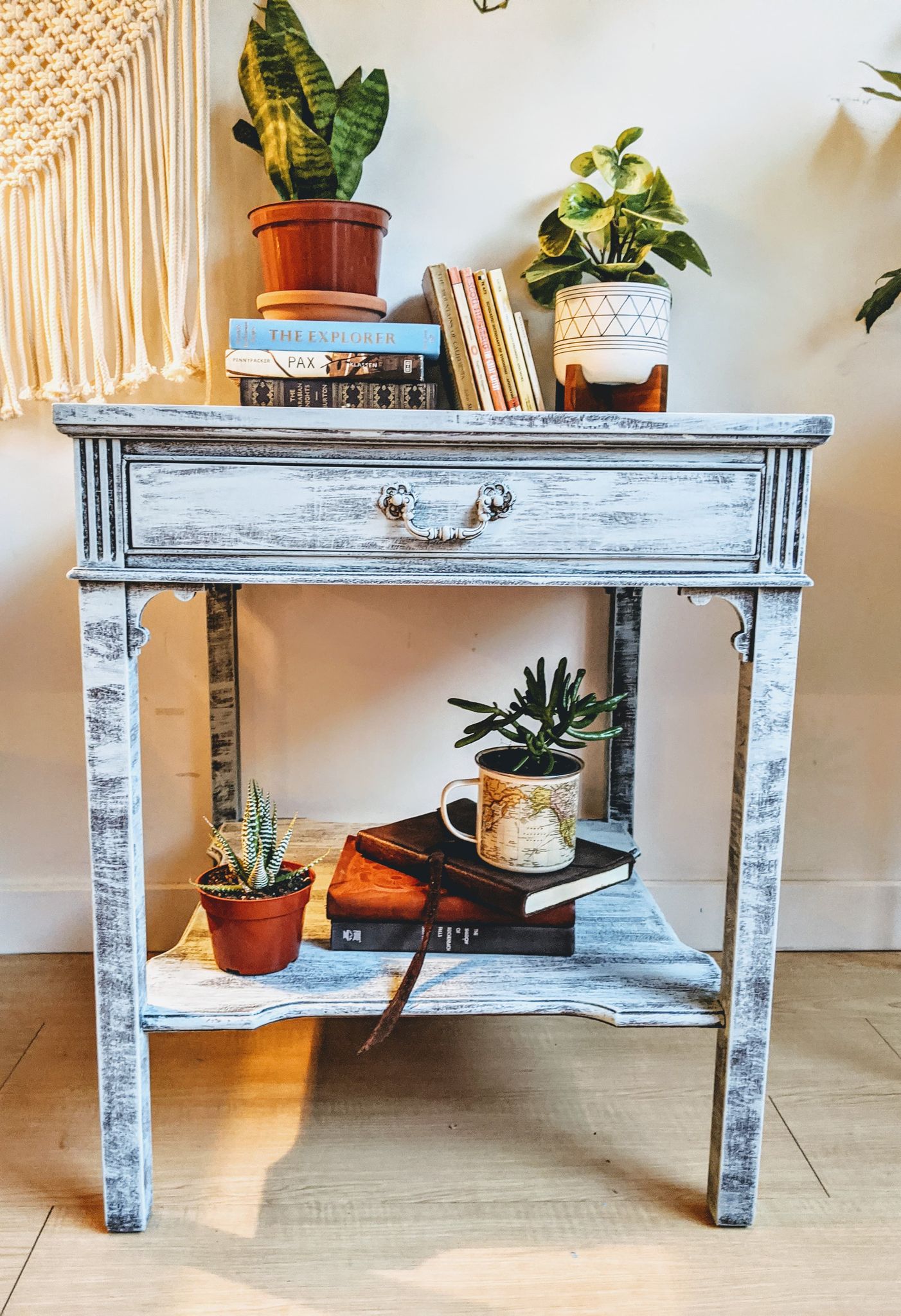 The Chateau Blue Table