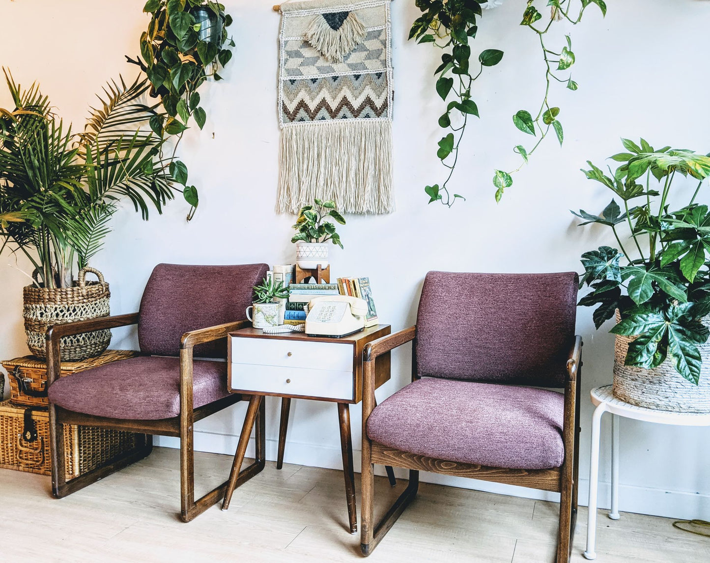 The Plum Teak Style Chair