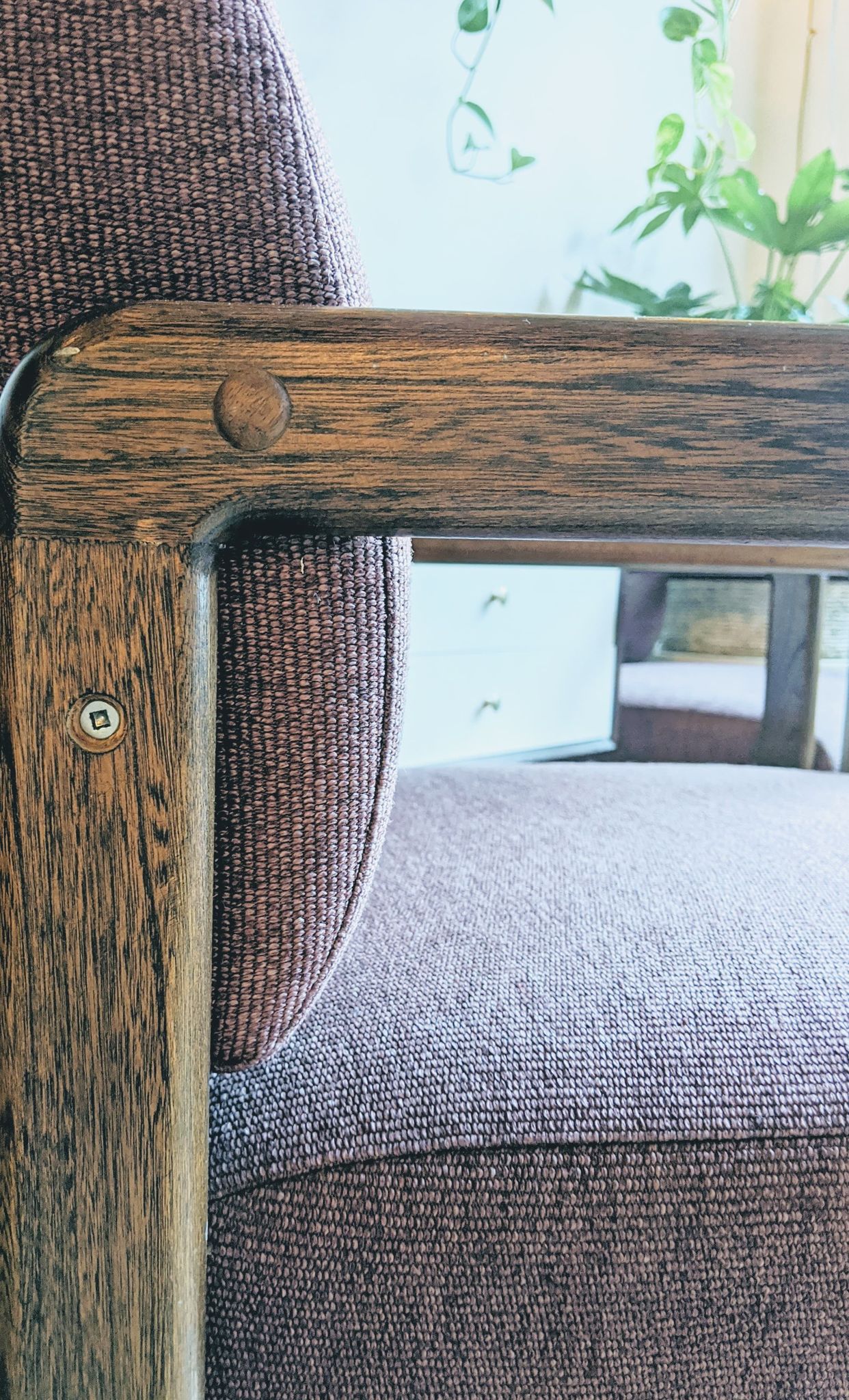 The Plum Teak Style Chair