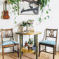 Harp Chair Joanne Newsom Velvet Blue Vintage Orchestra 50s  Edit alt text