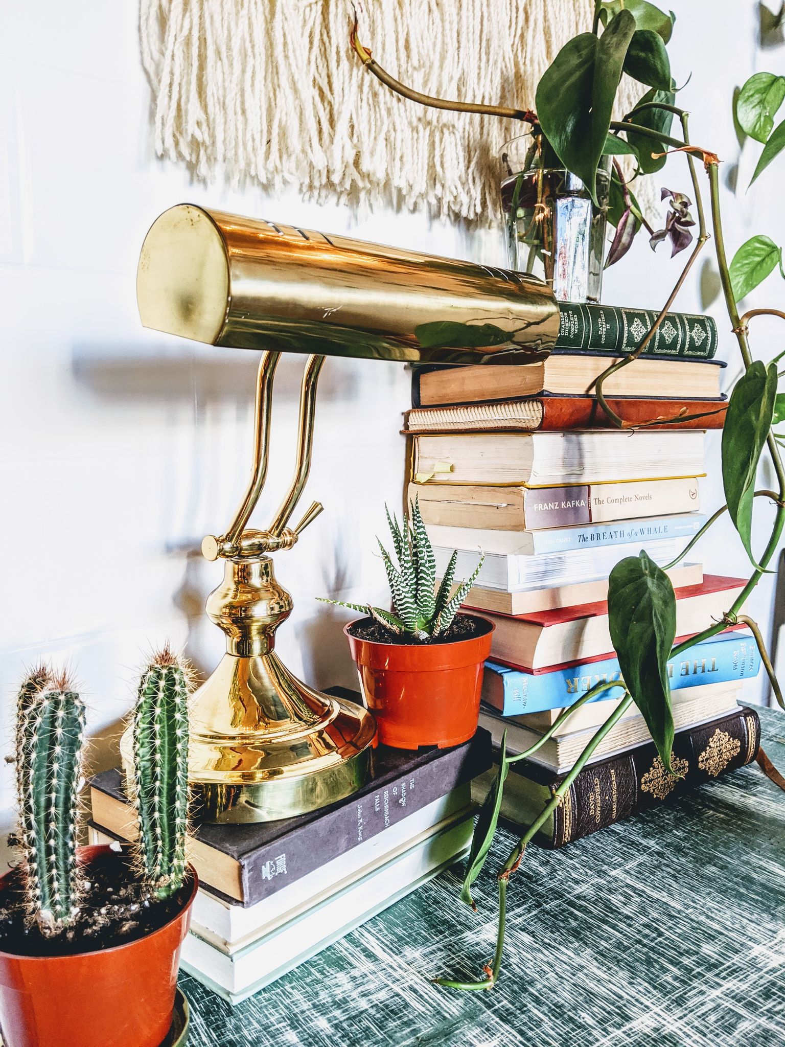 The Brass Vintage Piano Lamp Retro