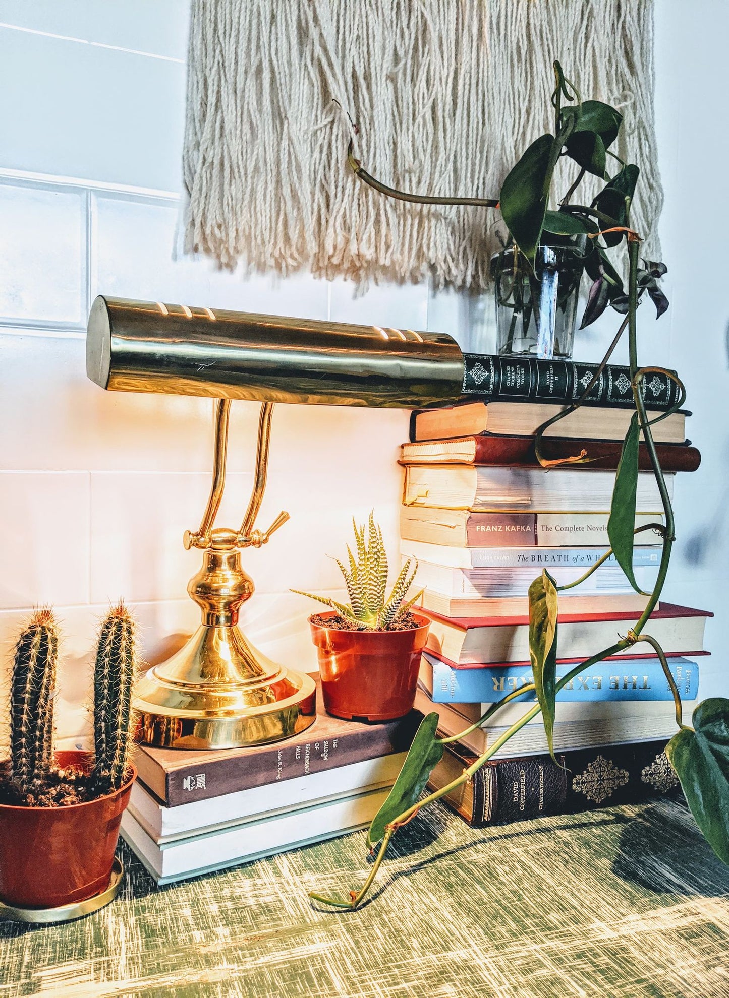 The Brass Piano Lamp Vintage Retro