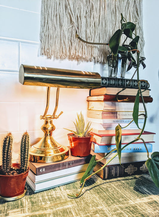 The Brass Piano Lamp Vintage Retro