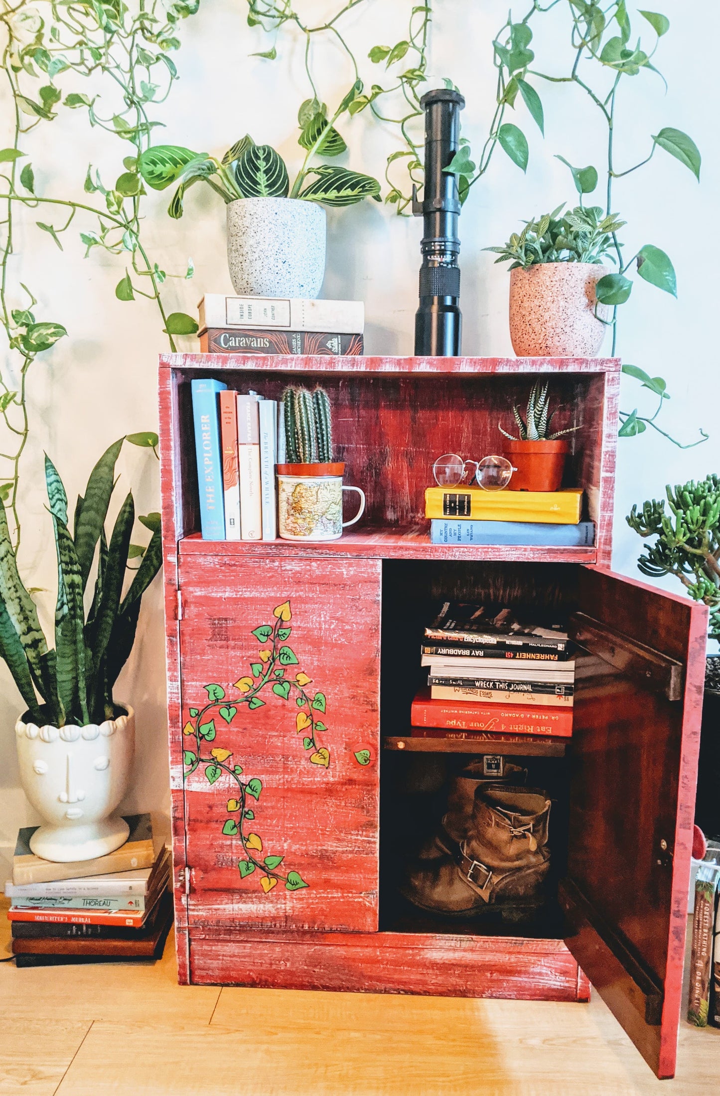 The Red Apple Cabinet