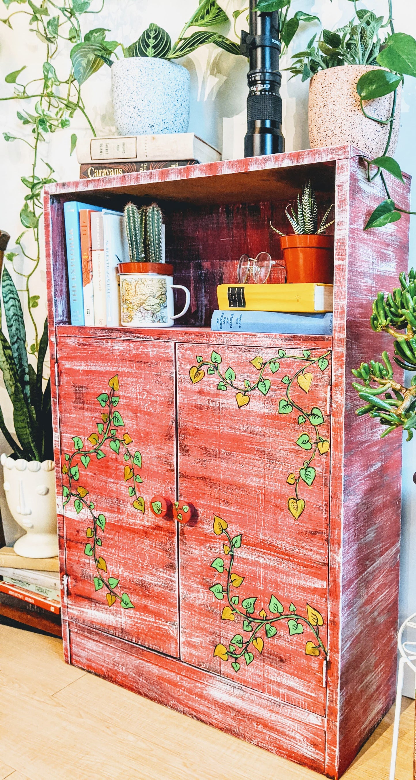 The Red Apple Cabinet