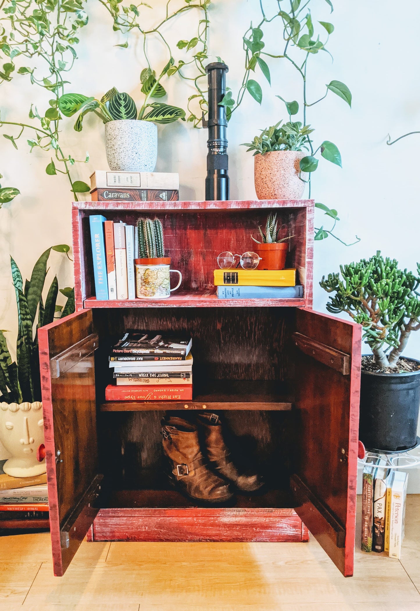 The Red Apple Cabinet