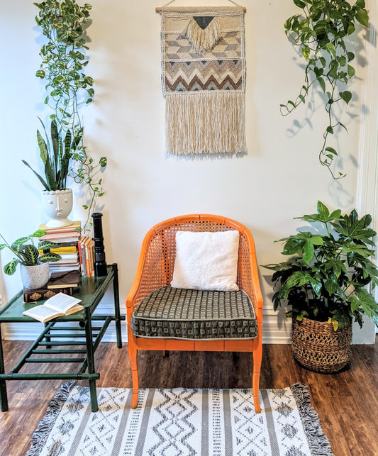 The Orange Bigsby Chair