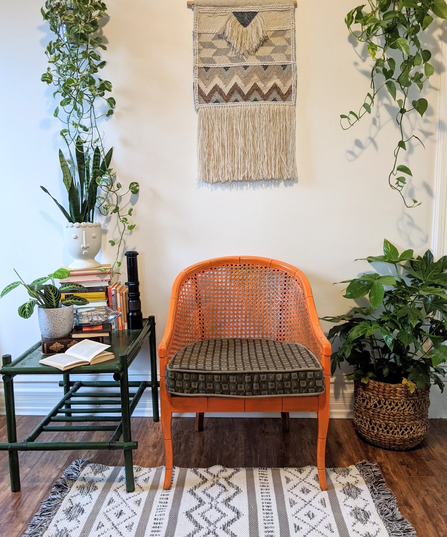 The Orange Bigsby Chair