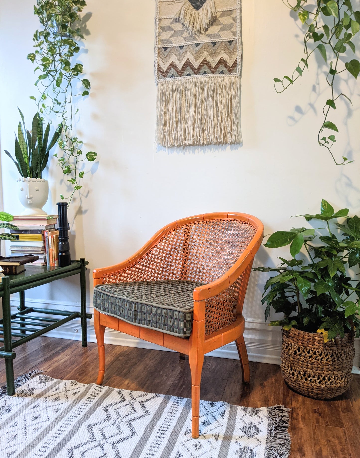 The Orange Bigsby Chair