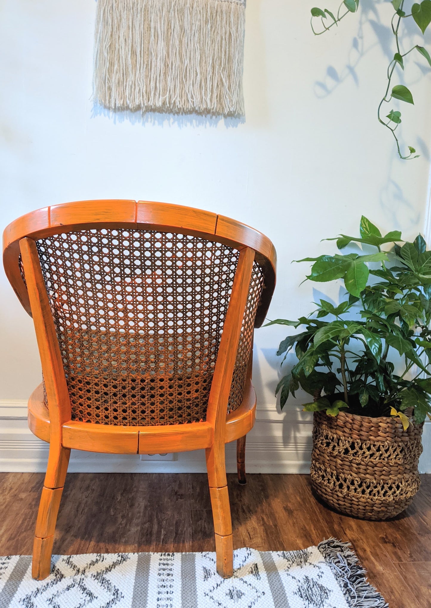 The Orange Bigsby Chair