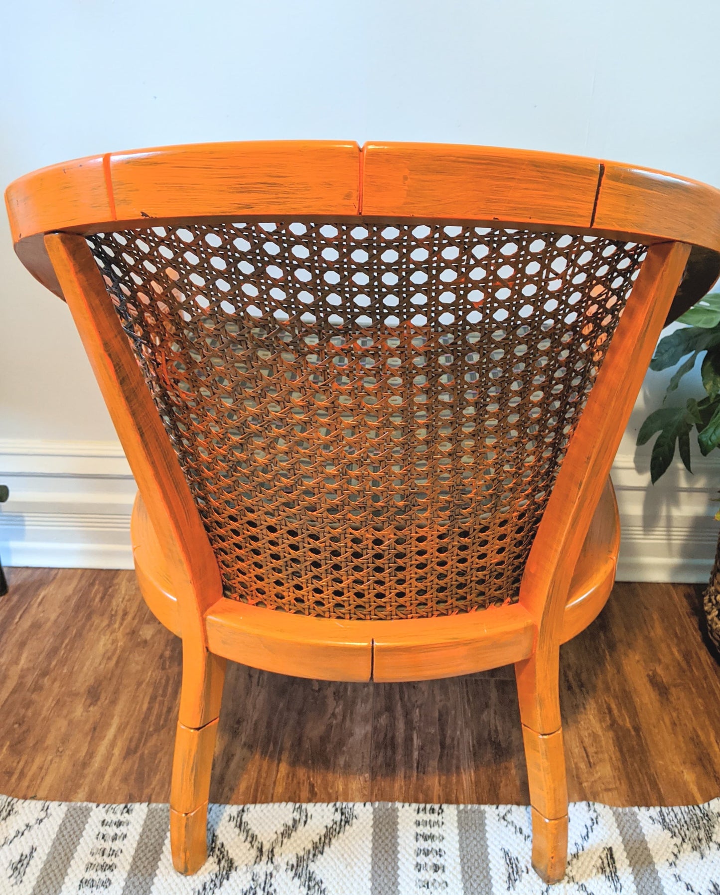 The Orange Bigsby Chair