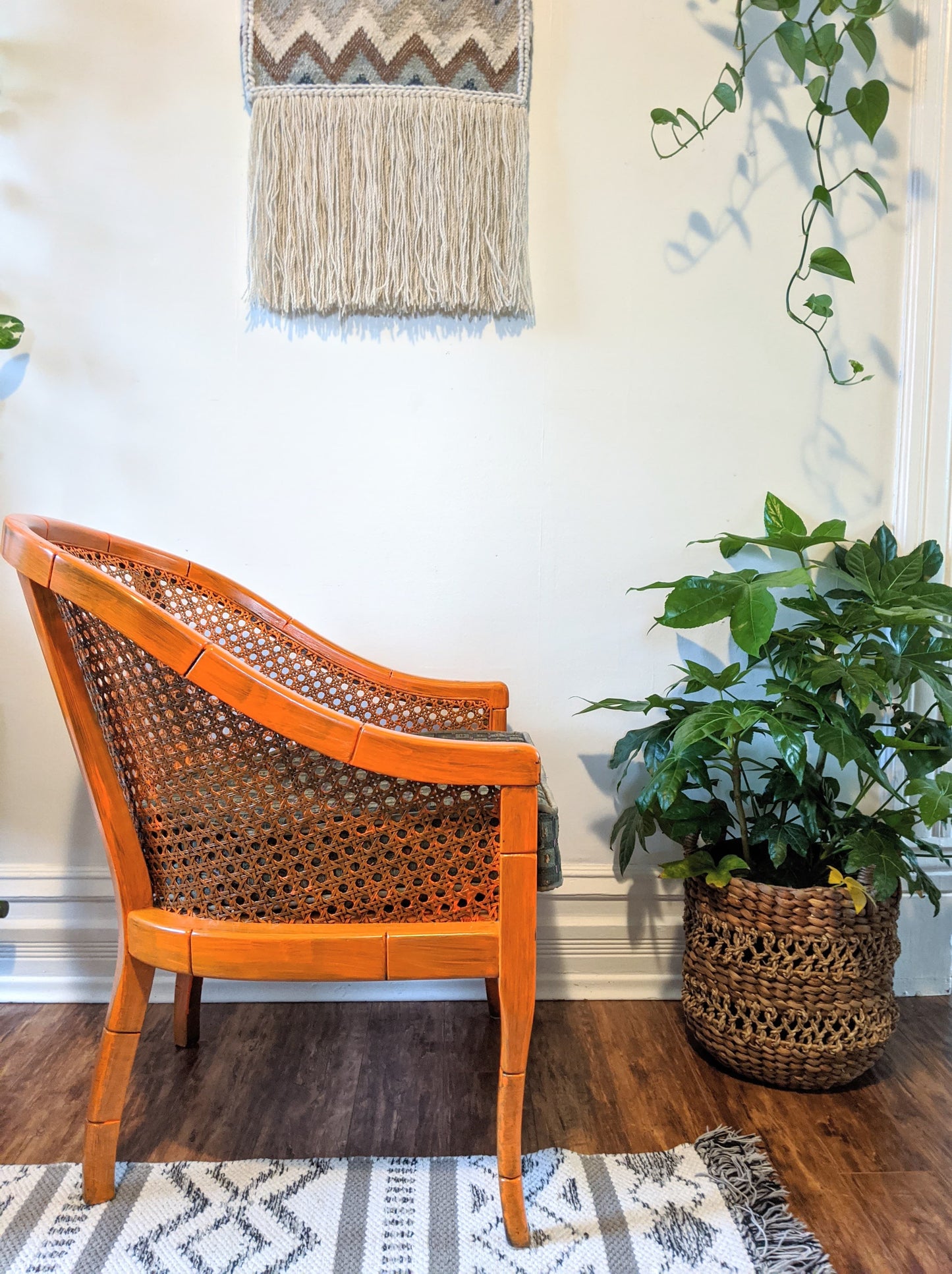 The Orange Bigsby Chair