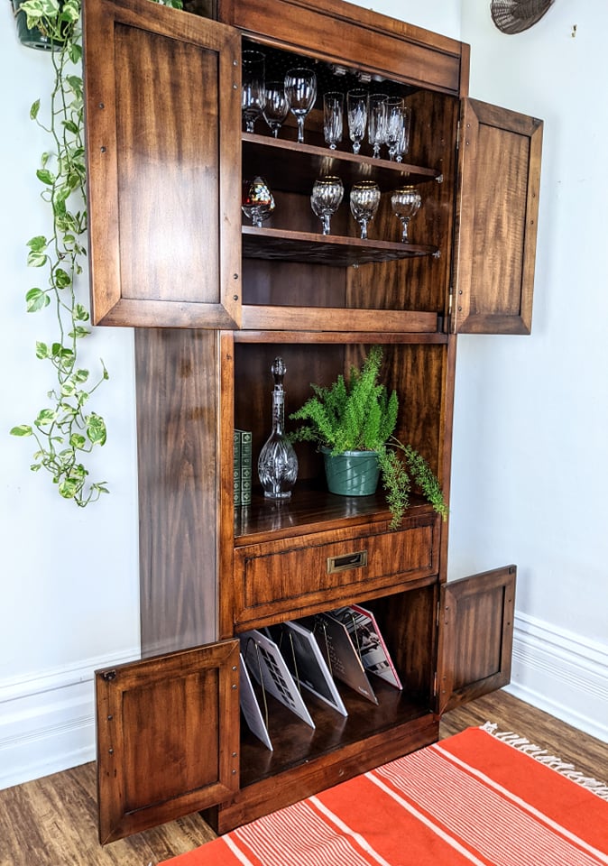 The Hendron Bar Cabinet