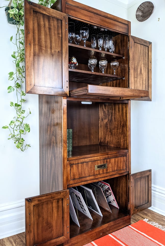 The Hendron Bar Cabinet